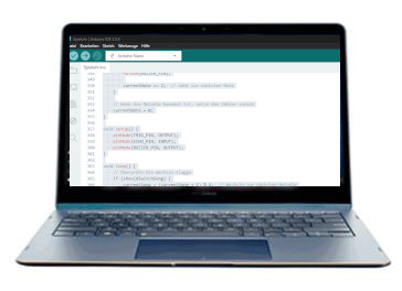 Computer mit Arduino IDE